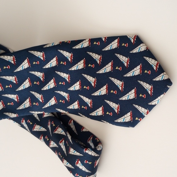 Ralph Lauren Nautical Tie. - Picture 2 of 6